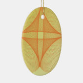 黄色交雑 セラミックオーナメント (右)
