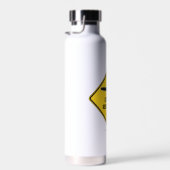黄色企業のダイヤモンドの前兆のリストラ ウォーターボトル (右面)