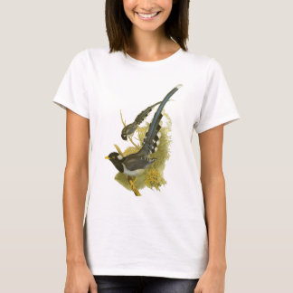 黄色勘定書を出された青いカササギ Tシャツ