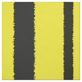 黄色及び黒いのまわりに色のストライプの生地 ファブリック (見本)