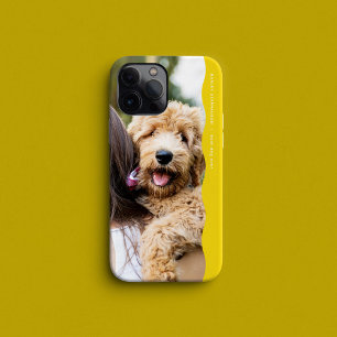 黄色名門私立校風のい1枚かわいいシンプル写真 iPhone 15ケース