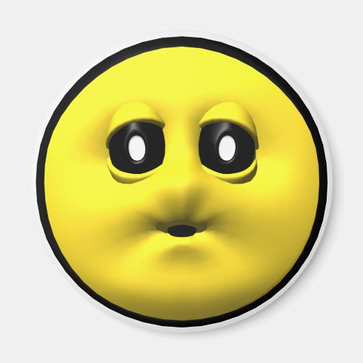 黄色吹のキス マグネット (正面)