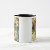 黄色小びとからのイラストレーション、初版 マグカップ (中央)