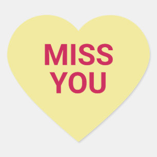 黄色恋しく思かわいいバレンタインデーの会話 ハートシール