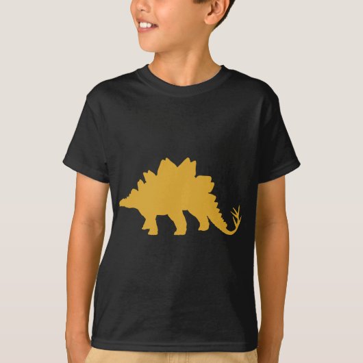 黄色恐竜 Tシャツ (正面)