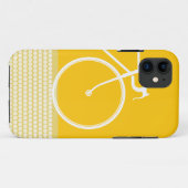 黄色抽象芸術自転車iPhone 5ケース Case-Mate iPhoneケース (裏面(横))