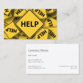 黄色救済の印印 – 名刺 (正面/裏面)