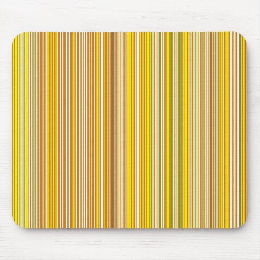 黄色数々の色の多ストライプくの色の… マウスパッド (正面)