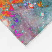 黄色星野 フリースブランケット (角)