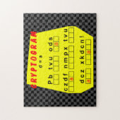 黄色暗号文 ジグソーパズル (縦)