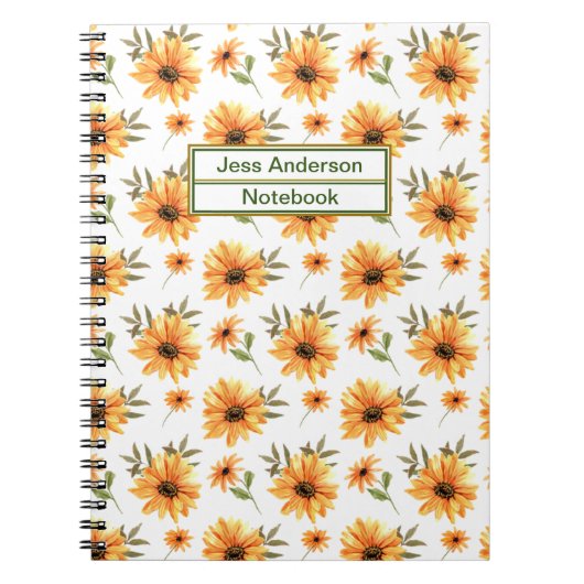 黄色植物日花温室事務所 ノートブック (正面)