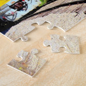 黄色気動車機関車 ジグソーパズル (側面)