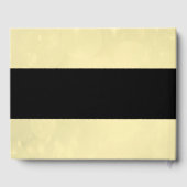 黄色淡い色のの泡状の背結婚景 ゲストブック (裏面)