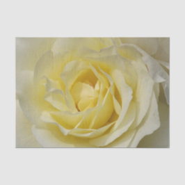 黄色淡い色のバラティッシュペーパー 薄葉紙