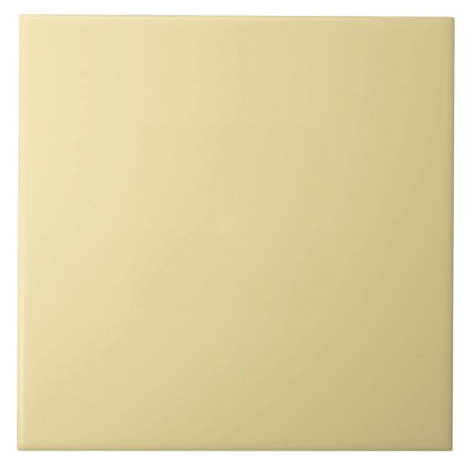 黄色無地の色 タイル (正面)