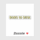 黄色生まれの漬物を漬ける シール (シート)