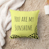 黄色私の日光です クッション (ブランケット)