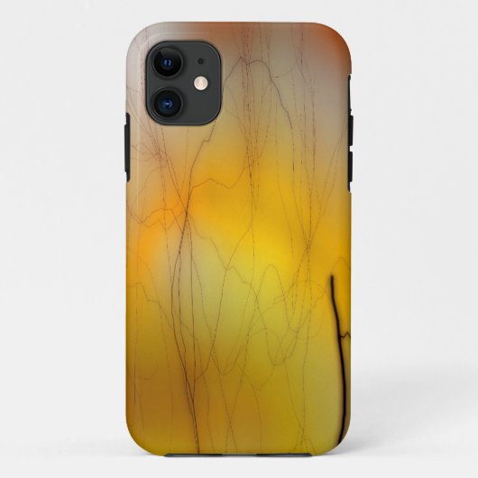黄色稲妻 Case-Mate iPhoneケース (裏面)