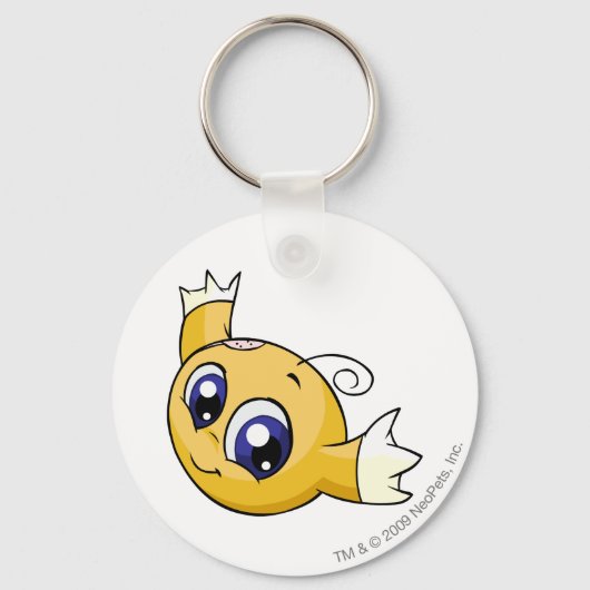 黄色紀子 キーホルダー (正面)