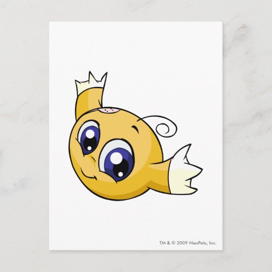 黄色紀子 ポストカード (正面)