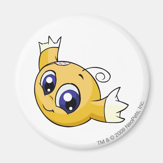 黄色紀子 マグネット (正面)