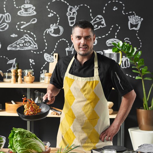 黄色紅斑 エプロン