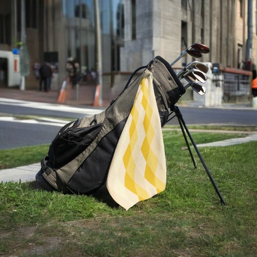 黄色紅斑 ゴルフタオル