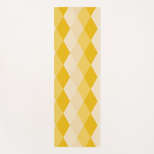 黄色紅斑 ヨガマット (正面)