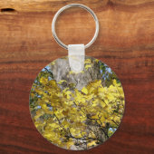 黄色紅葉 キーホルダー (正面)