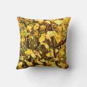 黄色紅葉 クッション (裏面)