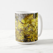 黄色紅葉 コーヒーマグカップ (正面右)