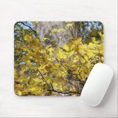 黄色紅葉 マウスパッド (マウス)