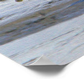 黄色素晴らし足鳥ポスター ポスター (角)