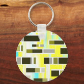 黄色組成 キーホルダー (正面)