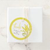 黄色結婚のカネブッシュの水の色の感謝してい好み フェイバータグ (インサイチュ)