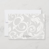 黄色結婚サンキューカード サンキューカード (裏面)