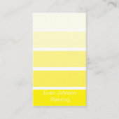 黄色絵を描の名刺 名刺 (正面)