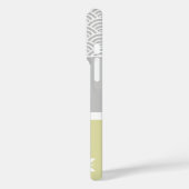 黄色航海のと灰色のいかり魚の天気表 Case-Mate iPhoneケース (裏面 / 左)