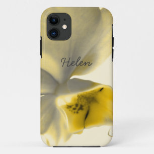 黄色芸術的トーンの花Case-Mate iPhone C 11 ケース