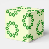 黄色葉の円に緑の フェイバーボックス (裏面サイド)