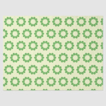 黄色葉の円に緑の