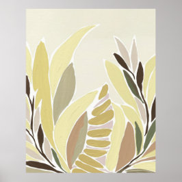 黄色葉 ポスター