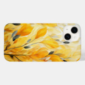 黄色葉 Case-Mate iPhoneケース (裏面 (横))