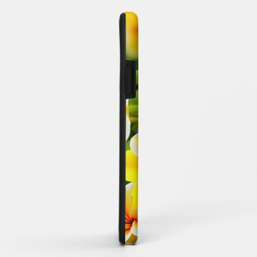 黄色薄紫花 Case-Mate iPhoneケース (裏面/右)