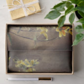 黄色補水絵画色褐色 薄葉紙 (ギフト)