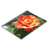 黄色輝くバラ ノートブック (左側)