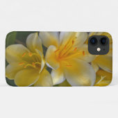 黄色金ゴールドゆり花フローラ電話ケース Case-Mate iPhoneケース (裏面(横))