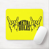 黄色金属はマウスパッドを支配します マウスパッド (マウス)