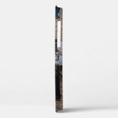 黄色金属建物付き褐色れんが Case-Mate iPhoneケース (裏面 / 左)