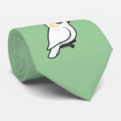 黄色頂点に達されたオウム(頂上) ネクタイ (ロール)